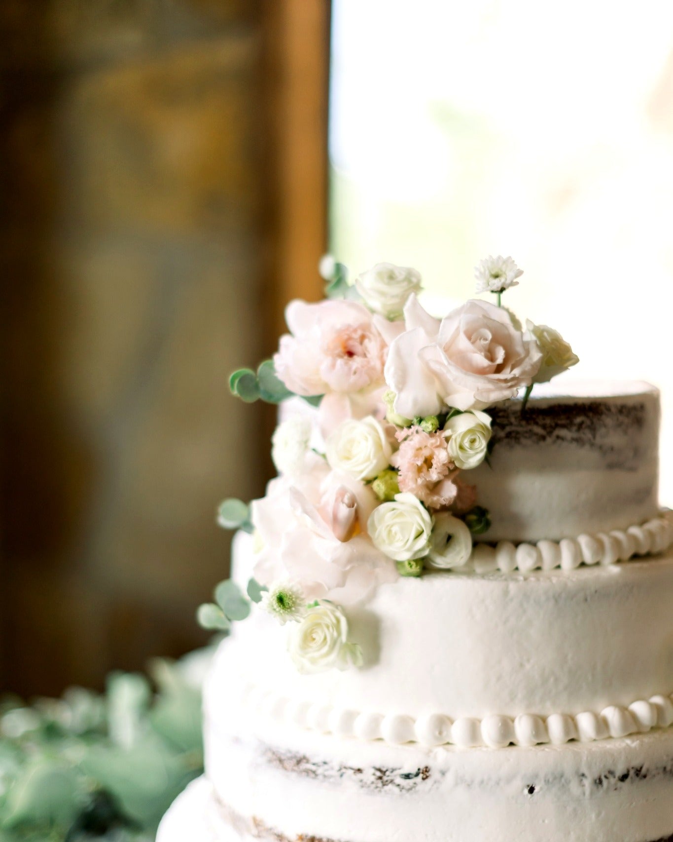 Soft White and Blush Garden Study — The Springs, Alvarado