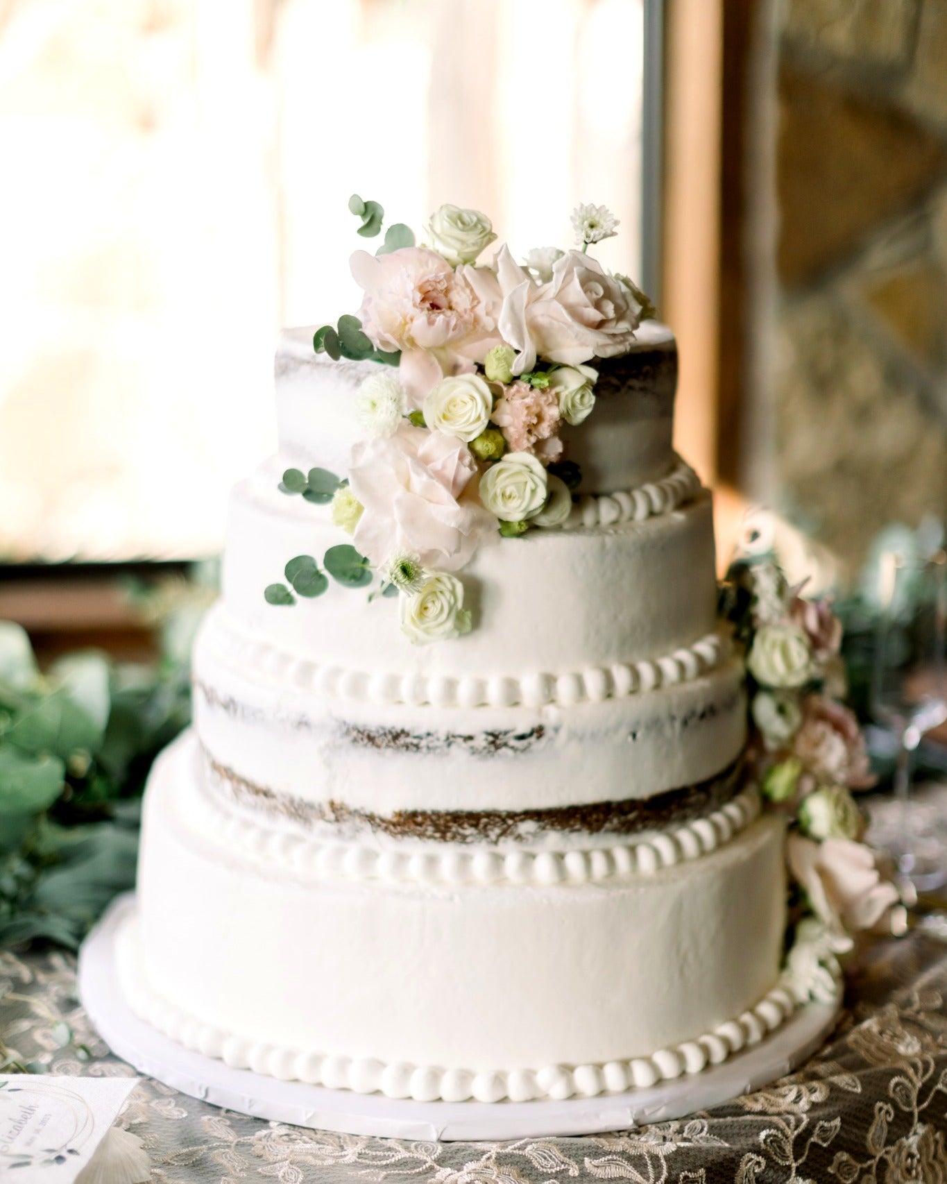 Soft White and Blush Garden Study — The Springs, Alvarado