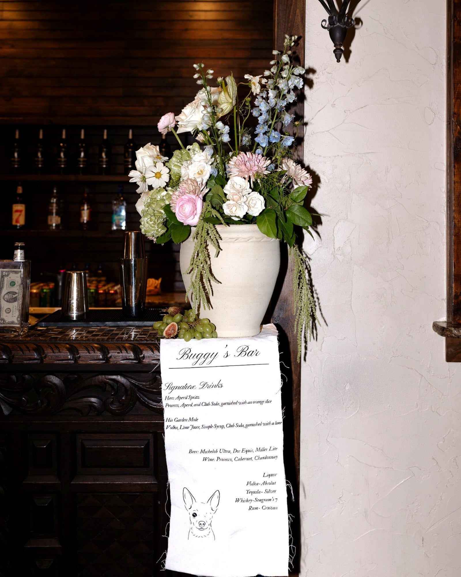 Soft Pastel Garden Study with Fruit Accents — The Springs, Waxahachie