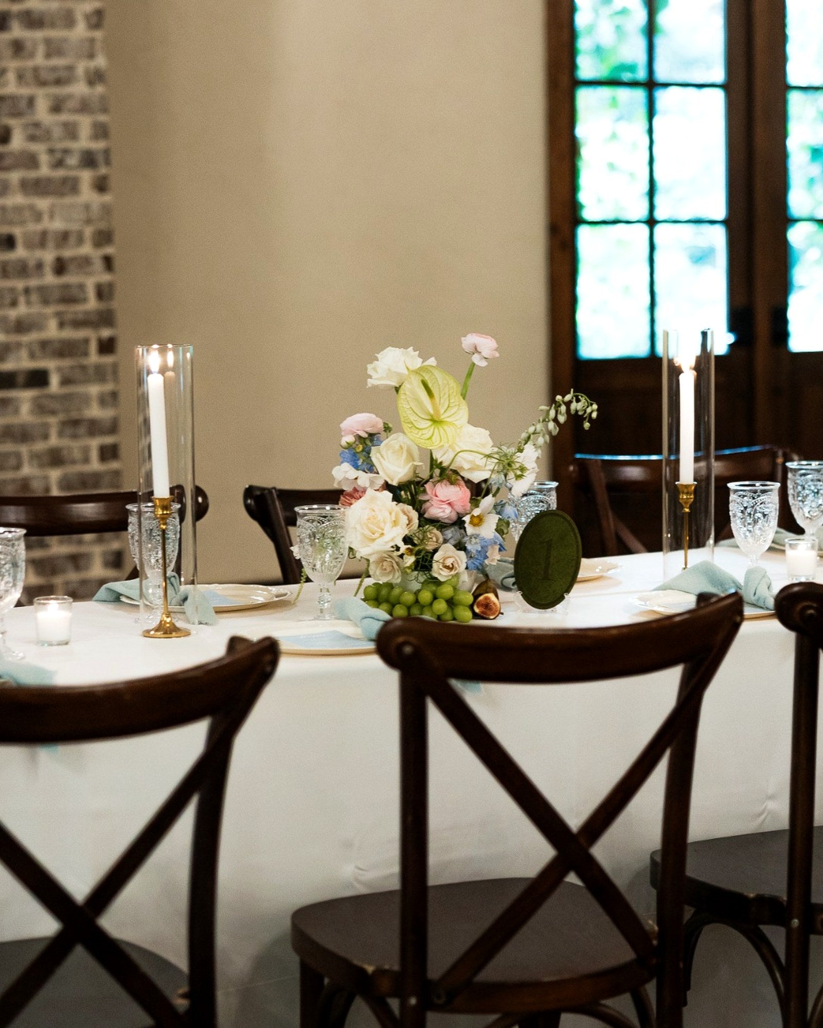 Soft Pastel Garden Study with Fruit Accents — The Springs, Waxahachie