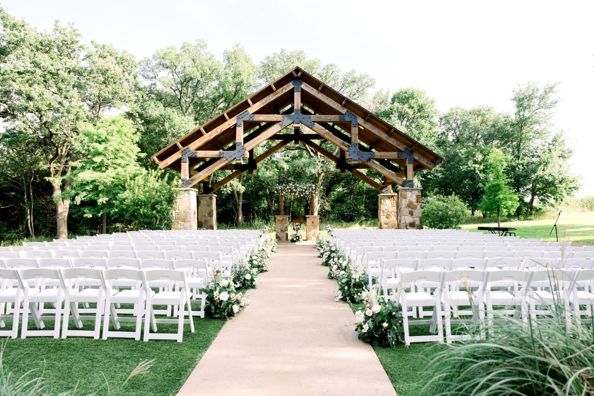 Soft White and Blush Garden Study — The Springs, Alvarado