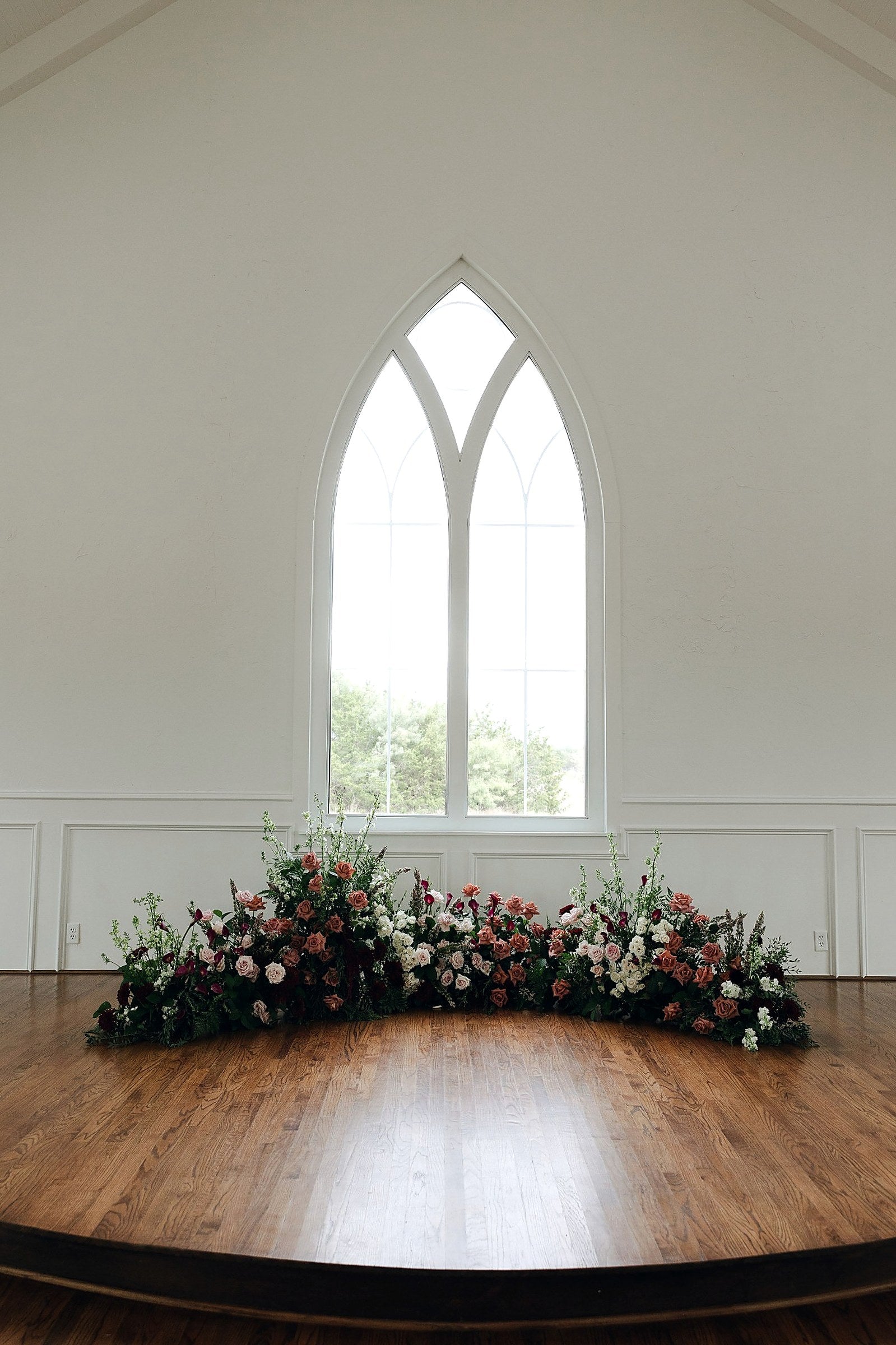 Mauve and Pink Floral Blocking Study — Parker Manor